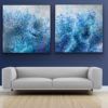 Flourish 2400 x 1200mm Diptych - Image 6