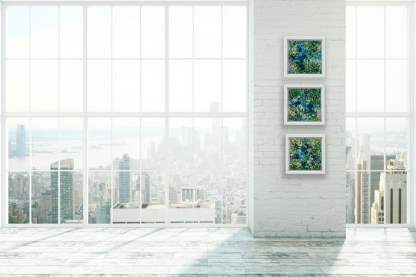Clarity Painting - Triptych set - Image 5
