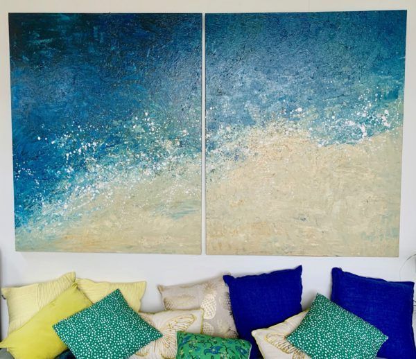 Ocean Study # 1 -1220 x 1800mm - Image 6