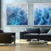 Flourish 2400 x 1200mm Diptych - Image 2